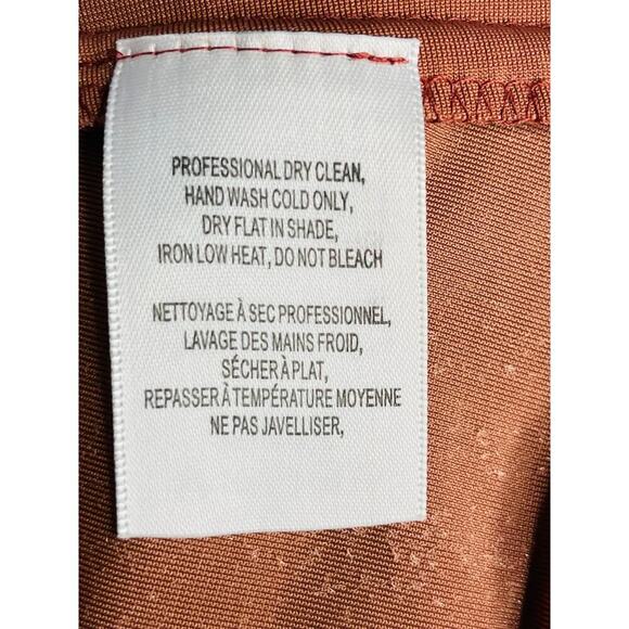 Jenny Yoo Elliss Flutter Sleeve Open Back Velvet Maxi Dress size 6 English Rose - Picture 11 of 12